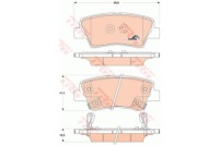 фото thumb №16, Гальмівні колодки ham. hyundai t. tuscon/sonata 04-/opirus/soul/ssangyong 10- дивись
