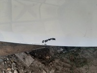 фото thumb №8, Капот кришка двигуна renault clio iii lift білий оригінальна ov369