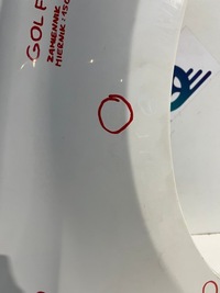 фото thumb №8, Крыло правый передний перед vw volkswagen golf vi