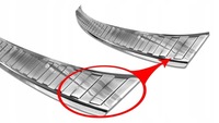 фото thumb №8, Renault clio v 5d 2019- накладка молдинг na бампер