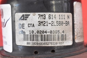 фото thumb №9, Насос abs 7m3614111n 3m21-2l580-ba 10.0204-0365.4 seat alhambra 1 i 1.9 tdi