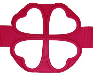 СИЛИКОНОВАЯ ФОРМА ДЛЯ ЯИЧНЫХ БЛИНЧИКОВ, АНТИПРИГАРНАЯ, цветы цветы