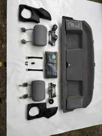 фото thumb №9, Полиця задня mercedes w124 складний підголівники комплект набір