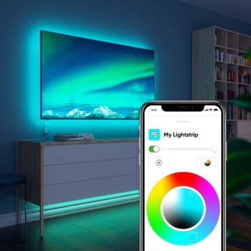 Nanoleaf Light Strips Starter taśma LED 2m 2000Lm 23W Matter HomeKit iOS