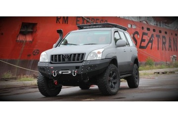 фото thumb №3, Бампер переднее стальной toyota land cruiser 120 more 4x4