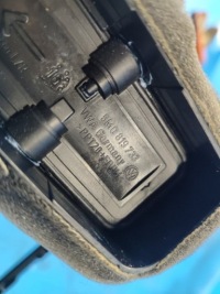 Решётка обдув средняя панели приборной панели 5n0858071e volkswagen tiguan ... с Разборки, фото thumb