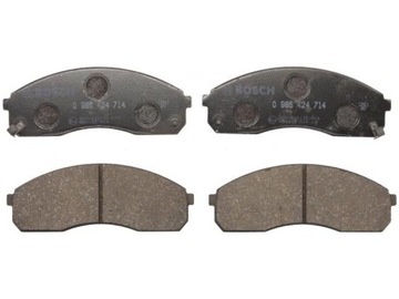 фото thumb №8, Bosch 986 424 714 набір гальмівні колодки гальмівних, гальма дискові