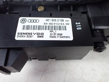 фото thumb №14, Панель керування audi a8 s8 d3 5.2 карбон 4e1919611b 4e1927225a 4e1905218b