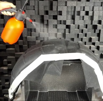 фото thumb №9, Шумоизоляция колёсная арка filcowych w автомобиль noise liquidator войлок