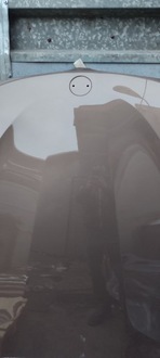 фото thumb №8, Капот крышка двигателя bmw x3 f25 2010-2017 / x4 f26 2014-2018 цвет b06