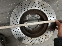 фото thumb №9, Суппорт тормозной левые перед porsche 982 718 + диск тормозная
