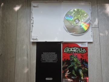 ИГРА GODZILLA UNLEASHED NINTENDO WII В ОЧЕНЬ ХОРОШЕМ СОСТОЯНИИ