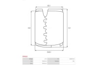 фото thumb №3, Обмотка wzbudzające, стартер as-pl sf9010