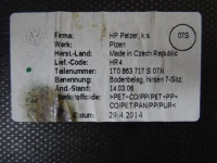 фото thumb №9, Vw touran рестайлінг 1.6 tdi покриття  підлога багажника 1t0863717s 2003-2015