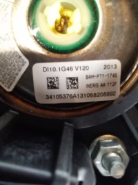 фото thumb №11, Fiesta mk7 lift консоль подушка безпеки пасажир i водій колінна