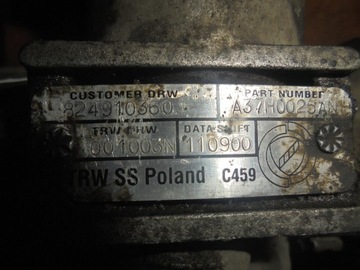 фото thumb №6, Трансмиссия рулевая рейка fiat siena 1.2b 00'