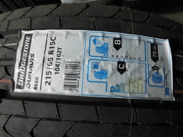 ШИНА 215/65 R15 C Bridgestone Duravis R660 FORD