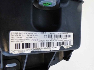 фото thumb №10, Mercedes c w204 204 подушка пассажира w консоль