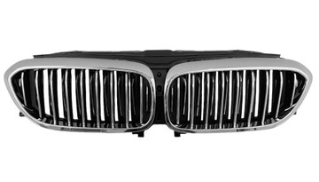 фото thumb №7, Bmw 5 g30 g31 17- жалюзі ролета решітка радіатора решітки радіатора решітка хром комплект