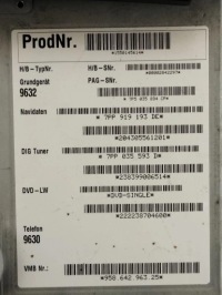 Купить Радио без навигации porsche cayenne 92a 7pp919193de бензиновый 220kw 2016, фото thumb