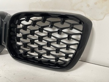 фото thumb №11, Bmw x3 g01 x4 g02 lci рестайлинг m набор решётка радиатора решётка