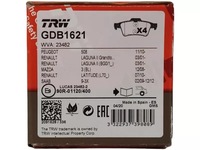 фото thumb №8, Snr гальмівні диски+ гальмівні колодки задня renault vel satis 300mm