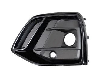 фото thumb №15, Чёрная решётка бампера решётка audi q5 80a 2021- s-line рестайлинг правая+ левая kpl