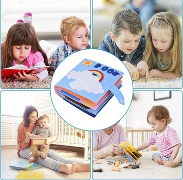 TABLICA MANIPULACYJNA TORBA SENSORYCZNA MONTESSORI