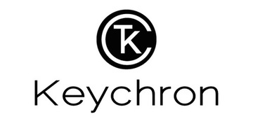 Колпачки клавиш KEYCHRON Double Shot PBT с профилем OSA White on Black Full Set