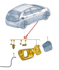 фото thumb №1, Vw id.3 e11 зарядка socket flap 10a809857c