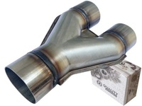 фото thumb №1, Универсальный наконечник трубы выпускной y 2x63mm