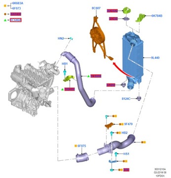 фото thumb №7, Шланг турбонагнітача ecosport od 06.11.2017 2163867 _ gn11-6c646-fa