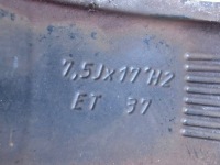 фото thumb №15, Диски диски алюмінієві 225/45 17 et37 5x112 mercedes clk w203
