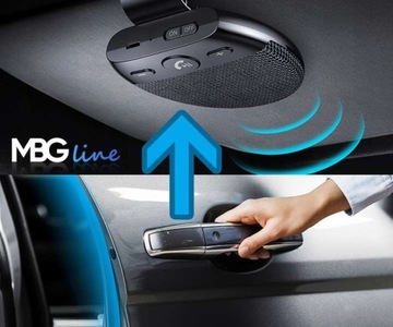 Zestaw głośnomówiący MBG LINE BT 5.0 autostart PL