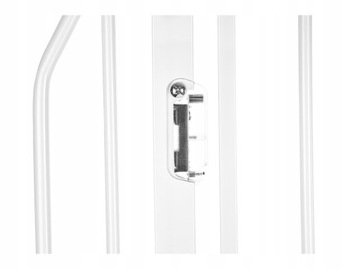 Lionelo Truus Slim White LED (75-105 cm) Barierka Zabezpieczająca