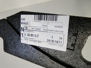 фото thumb №8, Mercedes b 246 w246 пенополистирол пена абсорбер