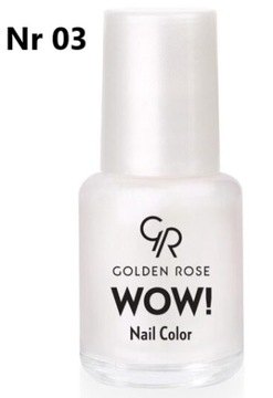 Краска для ногтей Golden Rose Wow 6 мл 03