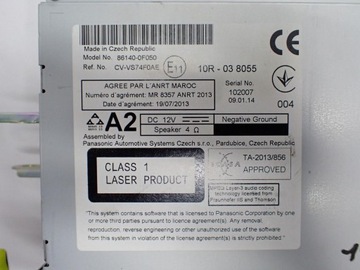 фото thumb №8, Навігація навігація радіо заводська оригінал 86140-0f050 toyota verso 14r