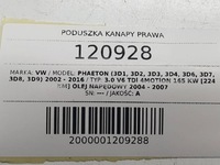 фото thumb №9, Подушка подушка безпеки обшивка сидіння права vw phaeton 3d0880442b