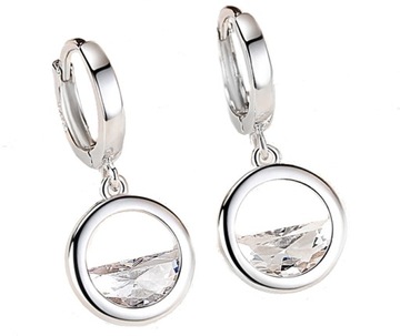 ЖЕНСКИЙ НАБОР ЮВЕЛИРНЫХ УКРАШЕНИЙ С СЕРЕБРА 925 ПРОБЫ С ЦИРКОНАМИ SWAROVSKI + БЕСПЛАТНАЯ ГРАВИРОВКА