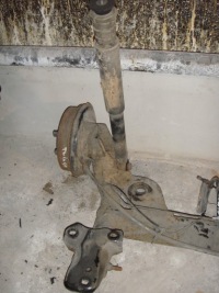 фото thumb №3, Eu балка zawieszemia задняя renault twingo ii kpl тормозные барабаны amorki пружины