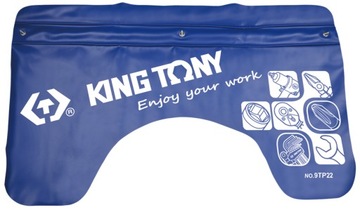 МАГНИТНАЯ ЗАЩИТА КРЫЛА 1050х650мм + ПРИСОСКИ King Tony