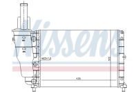 Радіатор води fiat punto 1 1.1 94-98 nissens Київ, фото thumb
