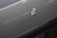 фото thumb №7, Крышка багажника зад задняя серебряная saab 9-3 93 2 ii sedan рестайлинг 07-11