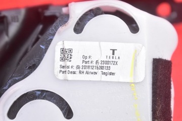 фото thumb №7, Решітка повітропровід права двигунчик 1095418 2063122x 2300172x tesla модель 3