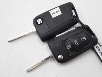 фото thumb №8, Замок зажигания 2x ключ европа комплект 5q1905865a 1k0905851 seat ibiza v 6f 23r