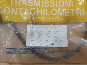 LINKA GAZU AUDI 80 B2, B3 AUDI 90 B2 TELCO 11.111