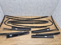 Bmw 5 f10 накладки shadowline m-pakiet высокий блеск чёрные полный набор в Украине, фото thumb