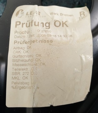 фото thumb №7, Сидіння правий перед mercedes w204 європа