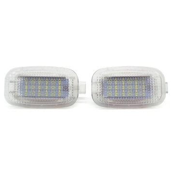 фото thumb №9, Mercedes w212 лампа do дверь led набор 2szt